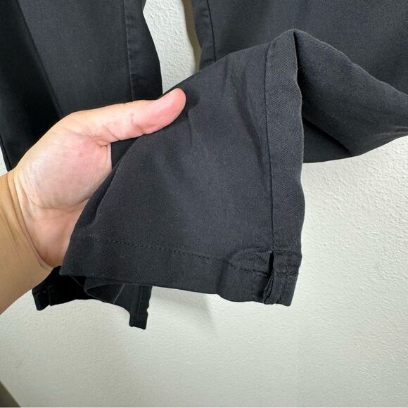 Marine Layer Women's Black Allison Straight Leg Pants Medium Style 13541 - Picture 4 of 8